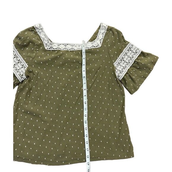 Maeve Venezia Textured Lace Top Sz XS - Picture 10 of 11